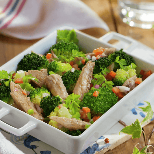 Brocoli con Caballa Dumon