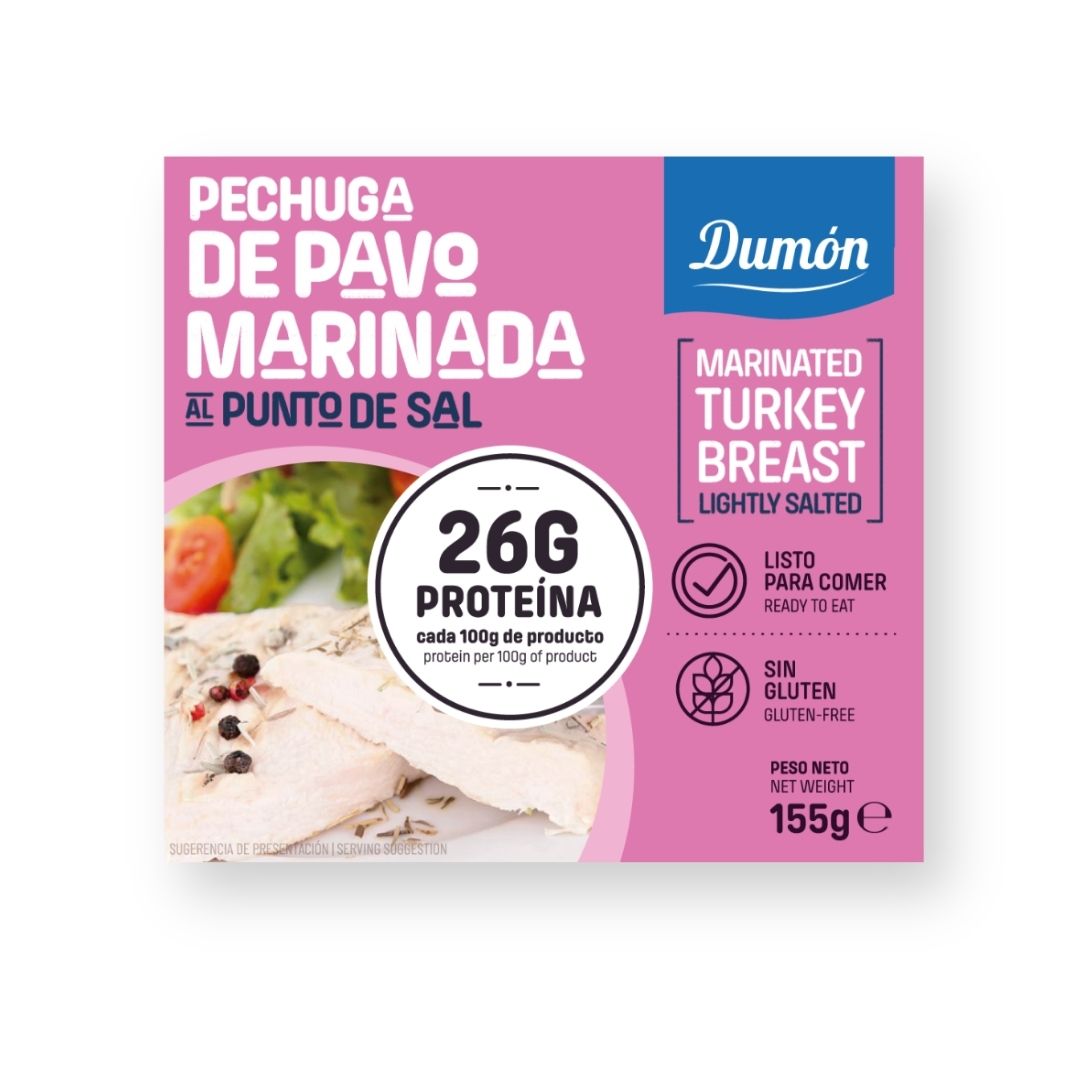 Pechugas de Pavo en su Propio Jugo en Conserva 155GR - Dumón