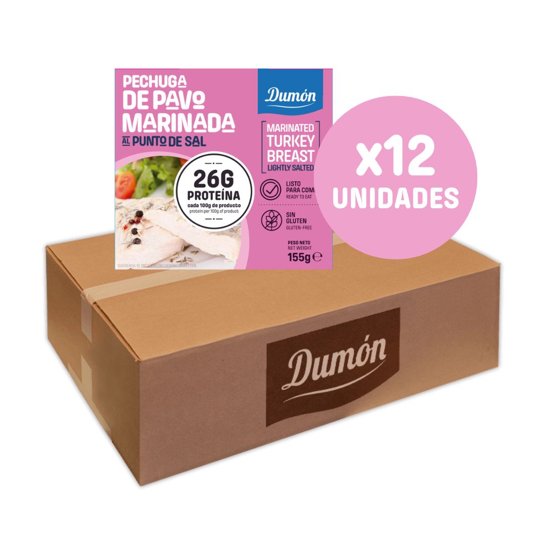 Pechugas de Pavo en su Propio Jugo en Conserva 155GR - Dumón