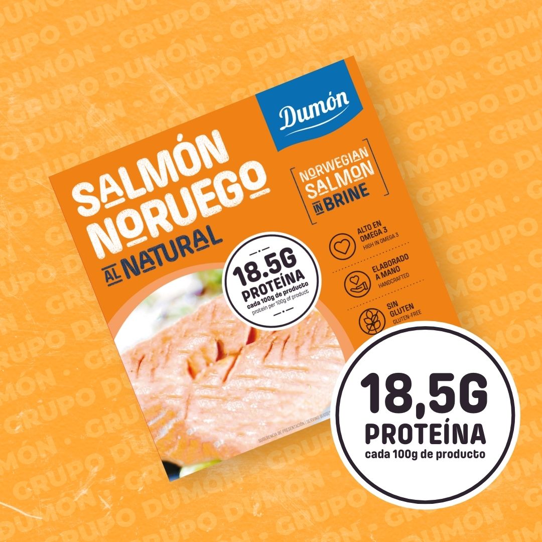 Salmon Noruego en Conserva al Natural 160GR - Dumón