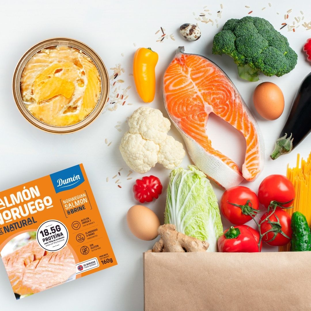 Salmon Noruego en Conserva al Natural 160GR - Dumón