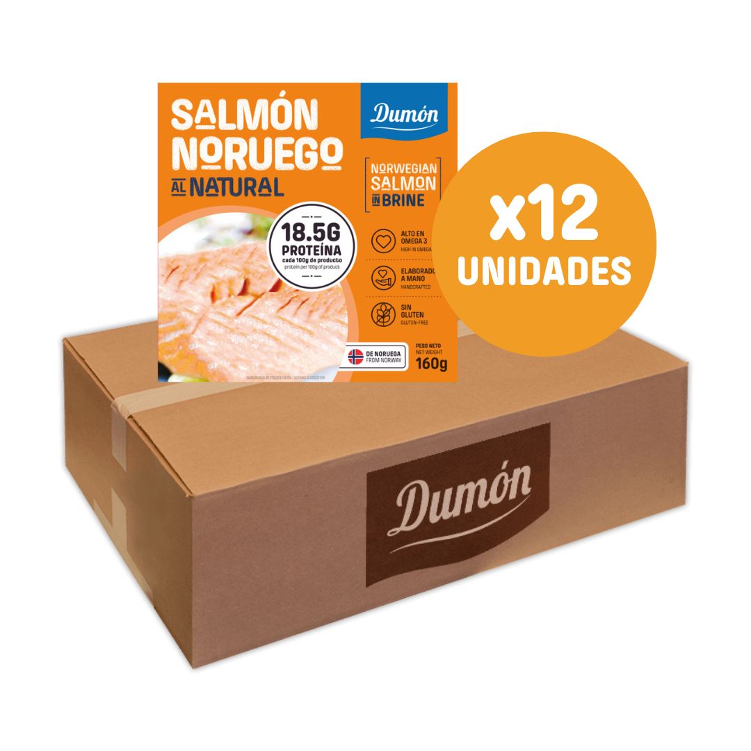 Salmon Noruego en Conserva al Natural 160GR - Dumón