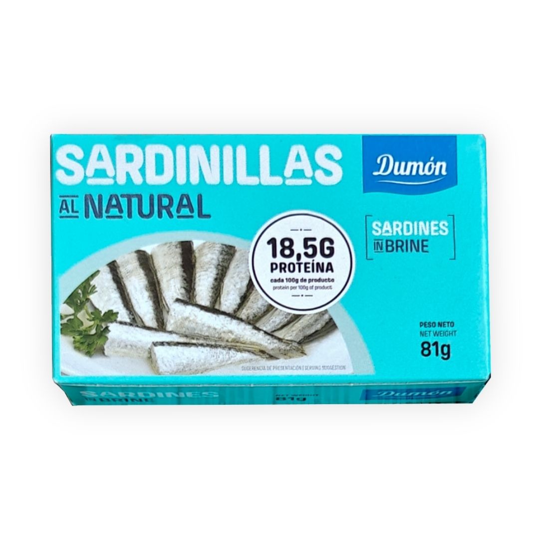 Sardinillas al Natural en Conserva 90GR - Dumón