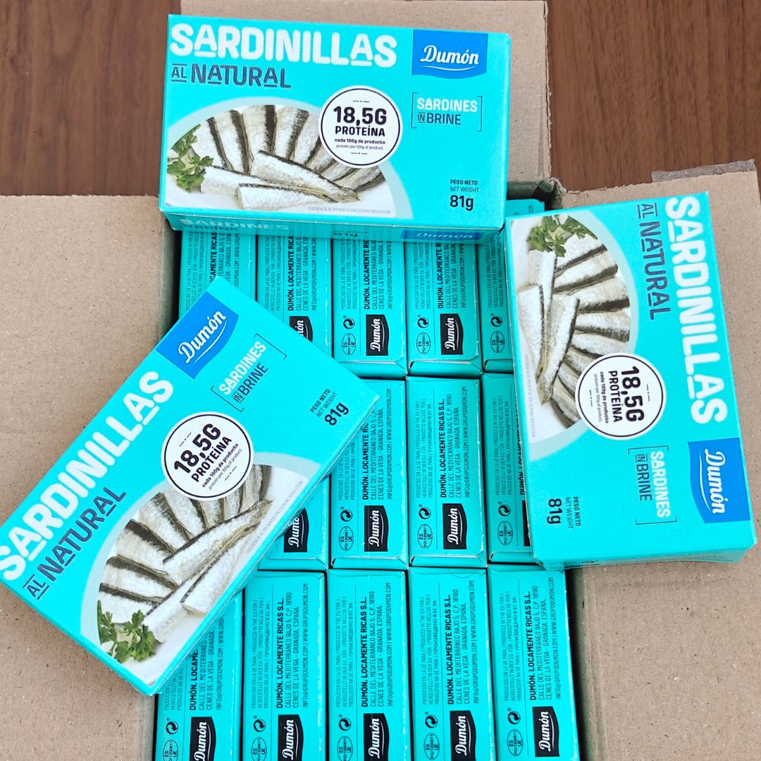 Sardinillas al Natural en Conserva 90GR - Dumón