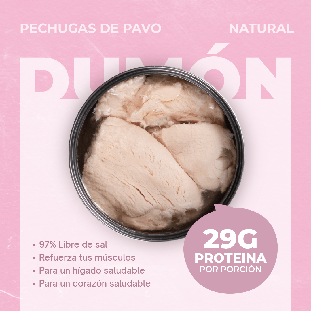 Pechugas de Pavo en su Propio Jugo Conserva 160GR - Dumón