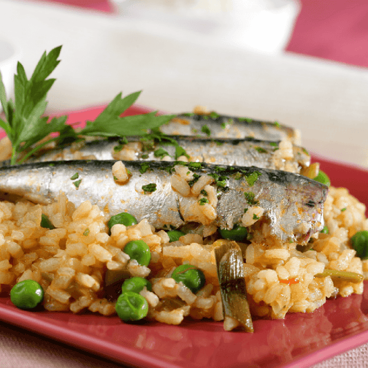 Arroz con Sardinas Dumón 