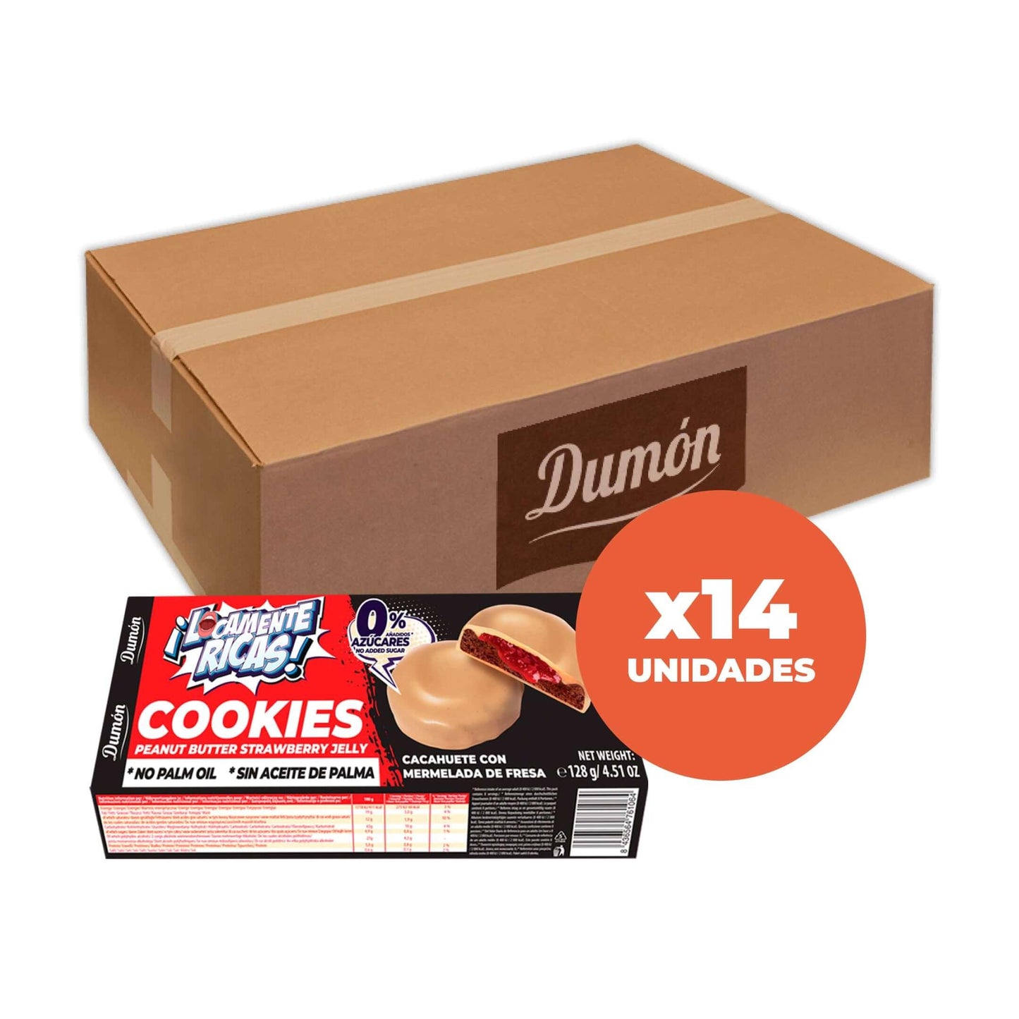 Pack Conservas y Galletas Proteicas - 4 Cajas Dumon