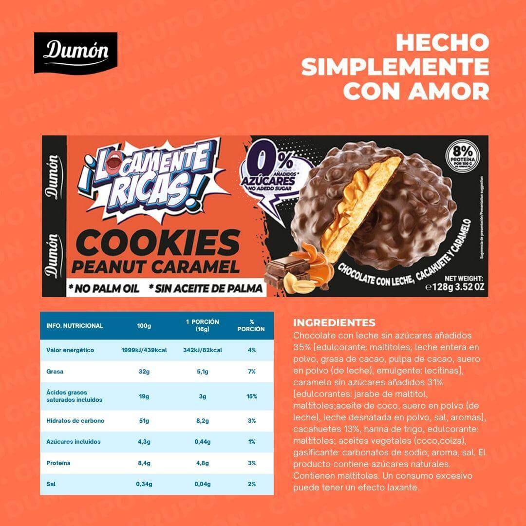 Galleta Proteica - Sin azúcar - Cacahuate GRUPO DUMON