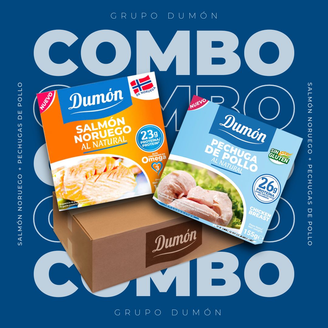 Pack Proteico - 2 Cajas De Conservas Dumon