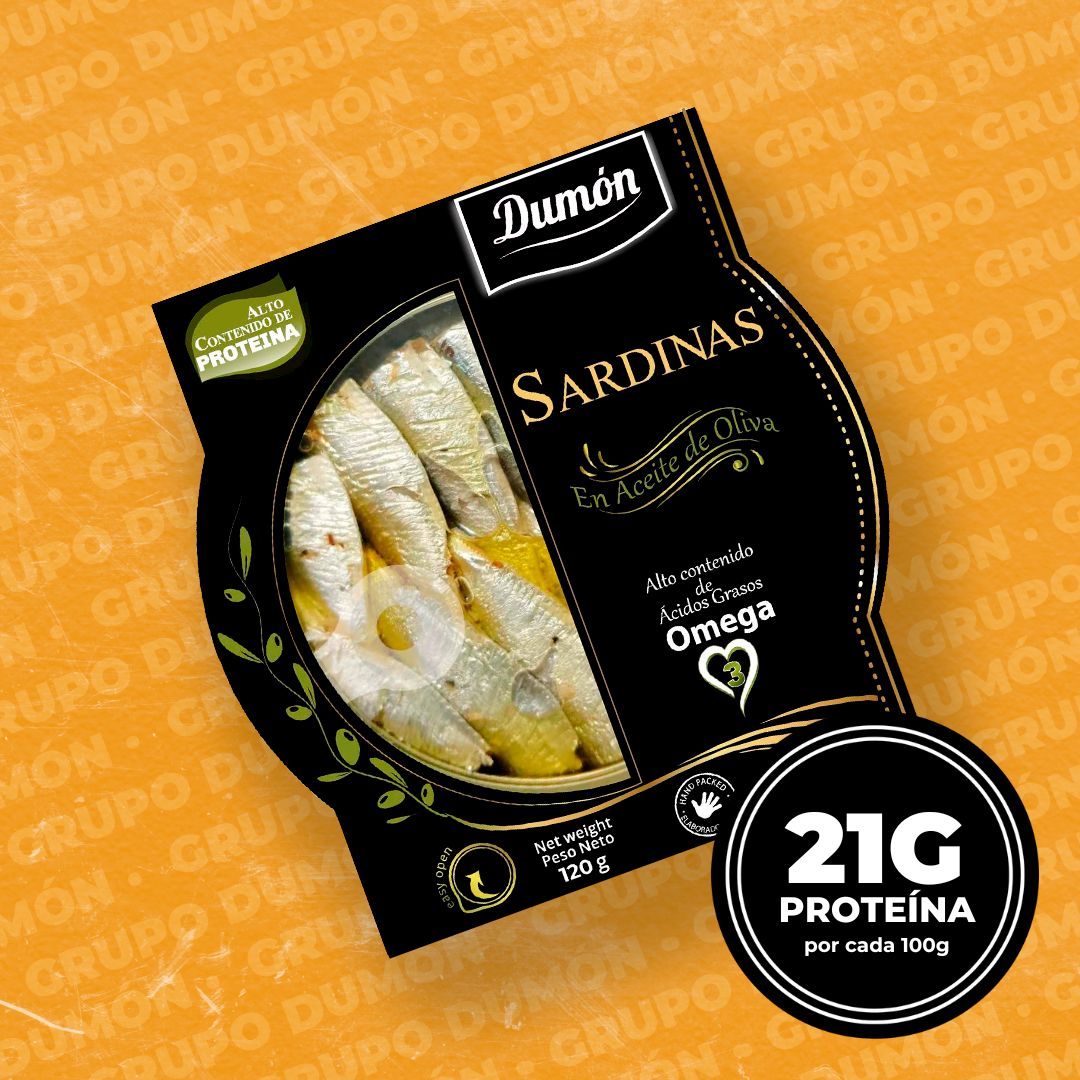 Сардини в зехтин от консерва 120GR - Dumón