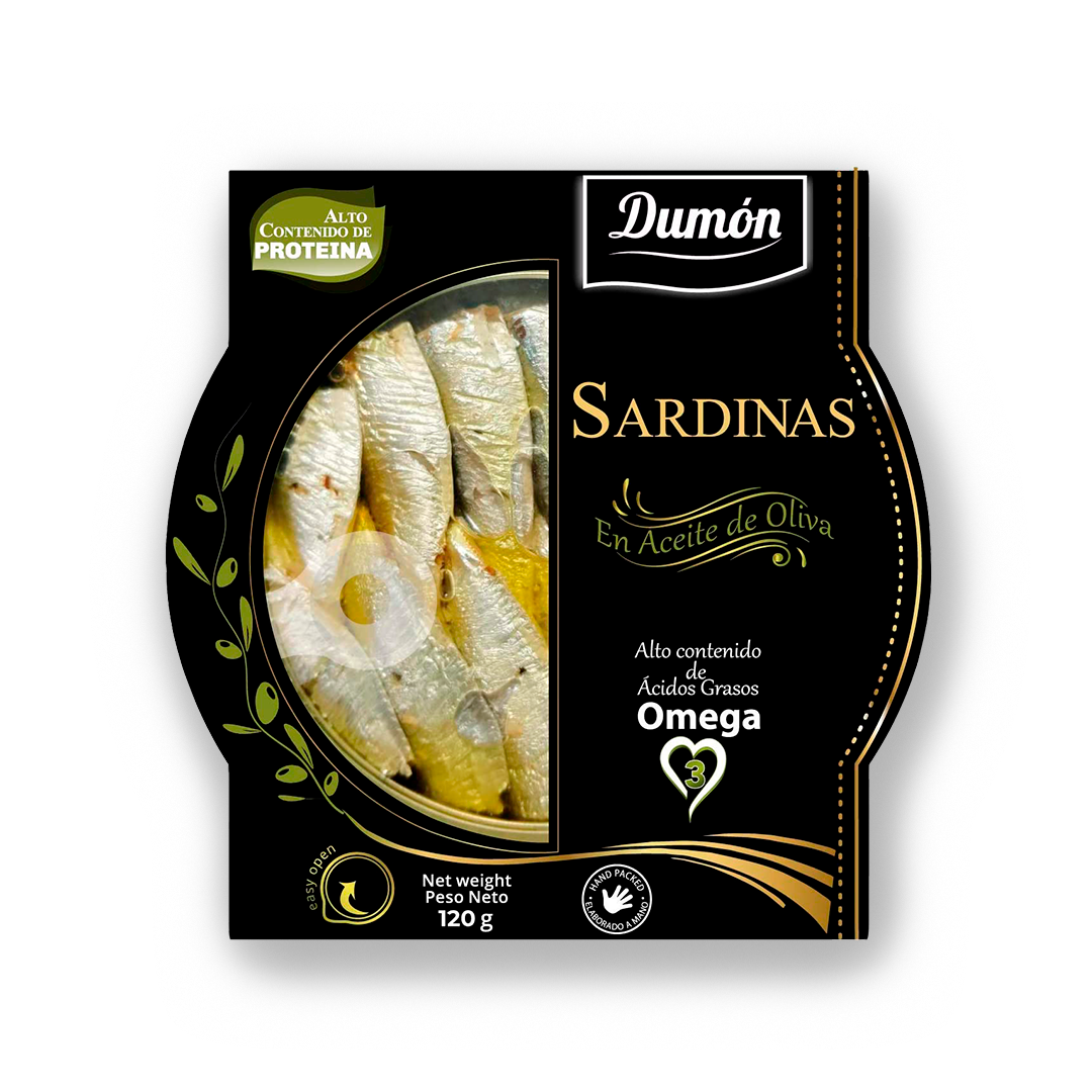 Сардини в зехтин от консерва 120GR - Dumón
