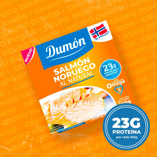 Salmão Norueguês Enlatado Natural 160GR - Dumón