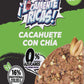 Galleta Vegana Sabor Cacahuate y Chia 50GR - Dumón Locamente Ricas